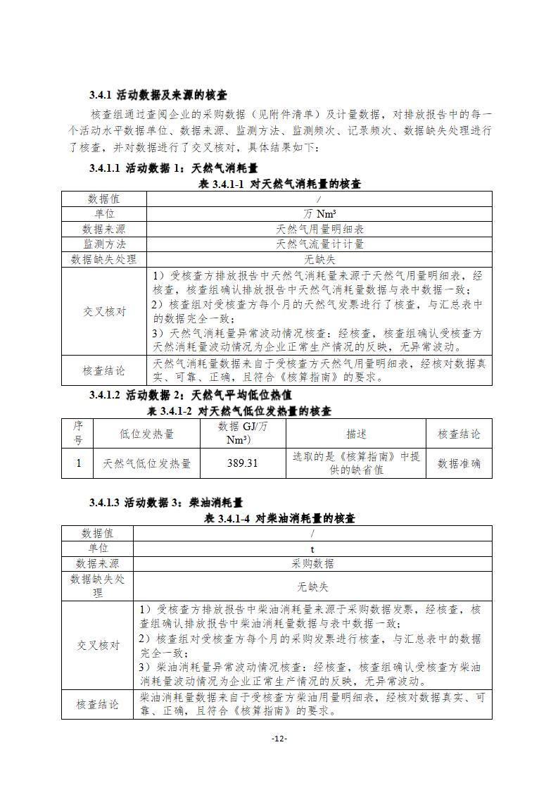 2021年德信線纜集團有限公司溫室氣體核查報告